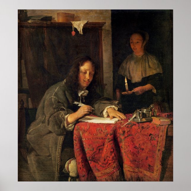 Der Schriftsteller Poster (Vorne)