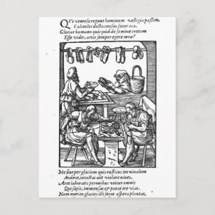Der Schuhmacher Postkarte