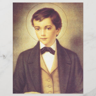 Der Schüler von Johannes Bosko, der heilige Domini Flyer