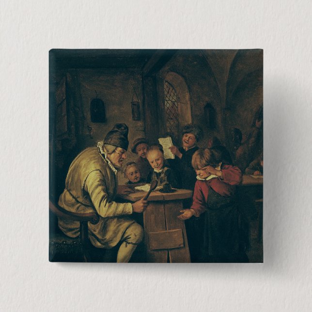 Der Schulmeister, 1626-79 Button (Vorderseite)