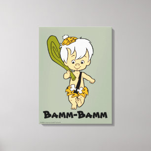 Der Schutt der Flintstones-  Bamm-Bamm Leinwanddruck