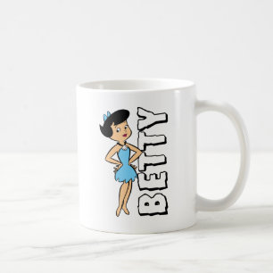 Der Schutt der Flintstones- Betty Kaffeetasse