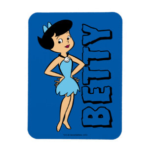 Der Schutt der Flintstones-  Betty Magnet