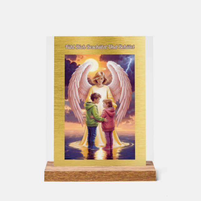 Der Schutzengel begleitet Dich (Recto)