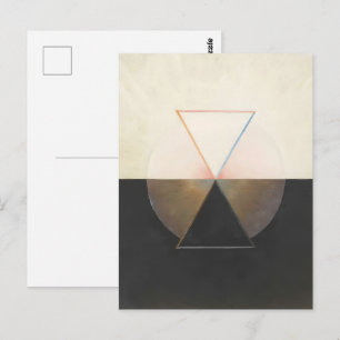 Der Schwan 13 Hilma af Klint Postkarte