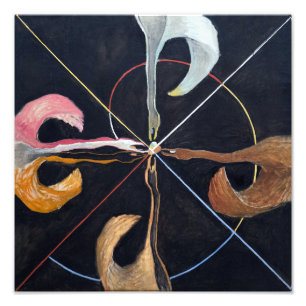 Der Schwan 7 Hilma af Klint Fotodruck
