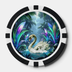 Der Schwan der vergessenen Wasser. Pokerchips