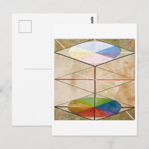 Der Schwan Nr. 23 Hilma af Klint Postkarte