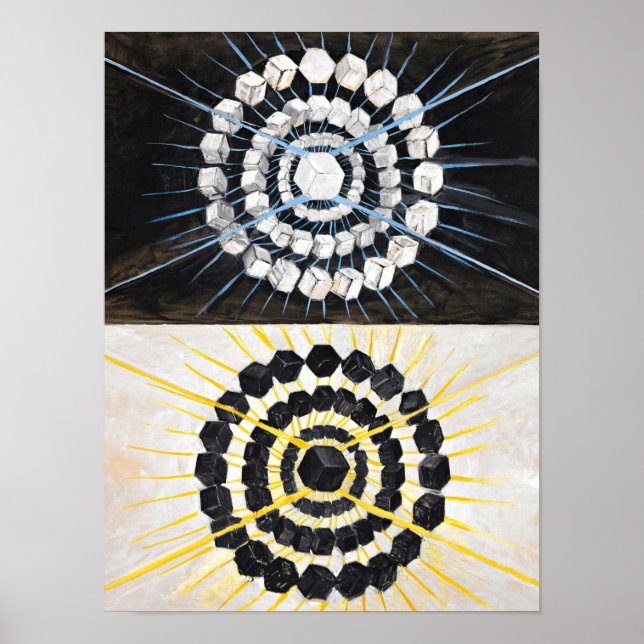 Der Schwan, Nr. 2 von Hilma af Klint Poster (Vorne)