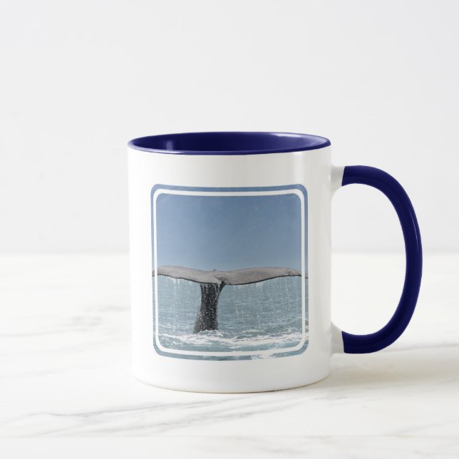 Der Schwanz-Kaffee-Tasse des Wals Tasse (Rechts)