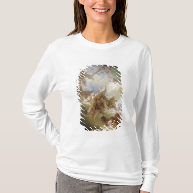 Der Schwarm der Amoren, c.1767 T-Shirt (Vorderseite)