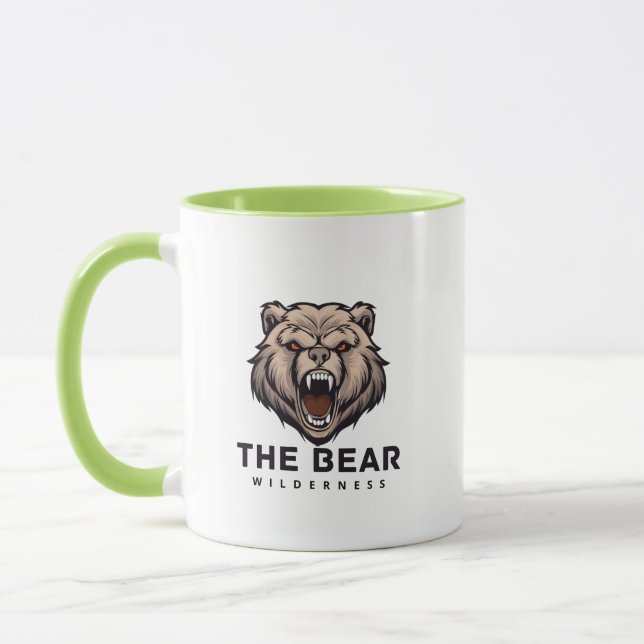 Der schwarze Bär Tasse (Links)