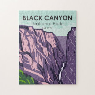 Der Schwarze Canyon des Gunnison-Nationalparks Vin