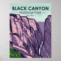 Der Schwarze Canyon des Gunnison-Nationalparks Vin