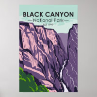 Der Schwarze Canyon des Gunnison-Nationalparks Vin