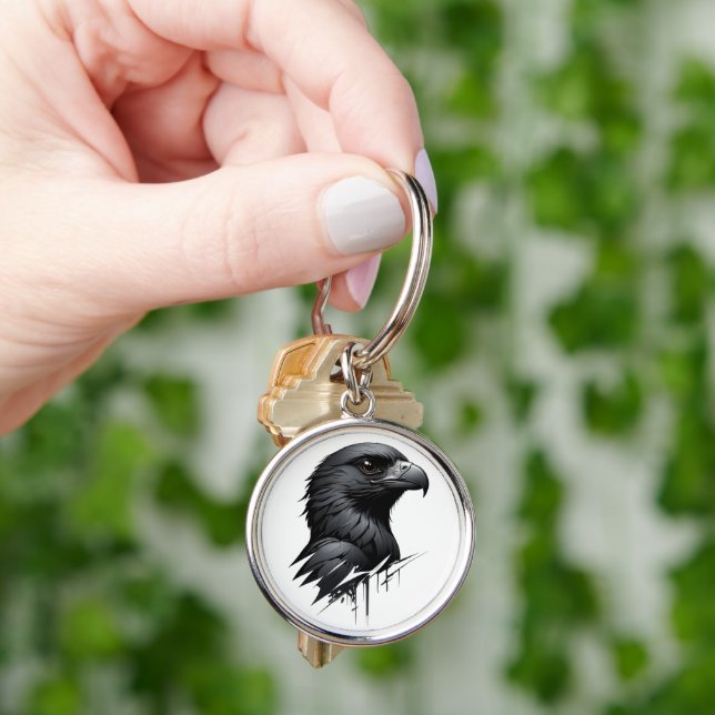 Der Schwarze Falken Schlüsselanhänger (Hand)