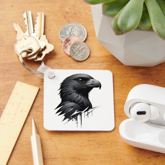 Der Schwarze Falken Schlüsselanhänger (Schreibtisch)