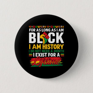 Der Schwarze Geschichtsmonat, solange ich schwarz Button