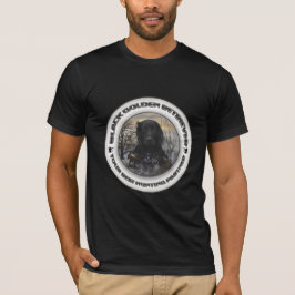 Der schwarze goldene Retrievers T-Shirt