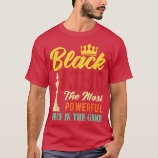 Der schwarze König das mächtigste Stück in der Gam T-Shirt