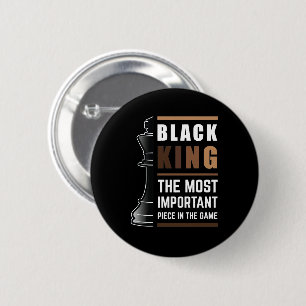 Der schwarze König ist das wichtigste Stück im Spi Button