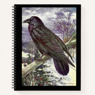 Der schwarze Vogel Notizbuch