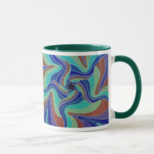 Der Schwarzes Groovster starke Stern Tasse