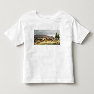 Der Schwein-Markt, 1875 Kleinkind T-shirt