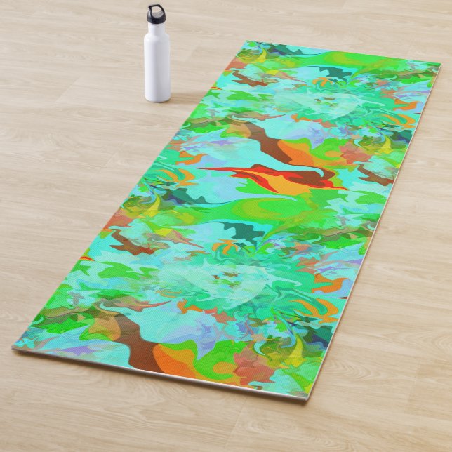 Der Schwertfisch.... Yogamatte (Beispiel)