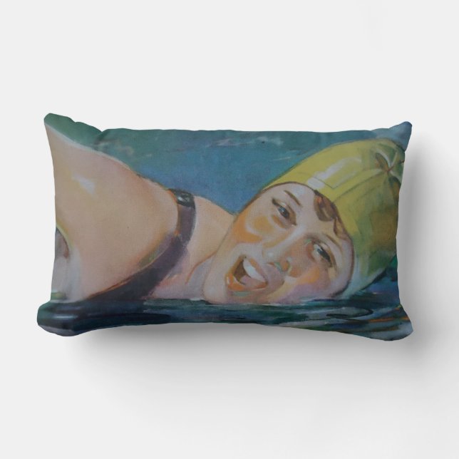 Der Schwimmer Lendenkissen (Vorderseite)