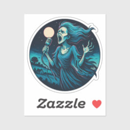 Der Schwung der Banshee Aufkleber