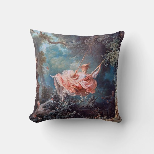 Der Schwung, Fragonard Kissen (Vorderseite)