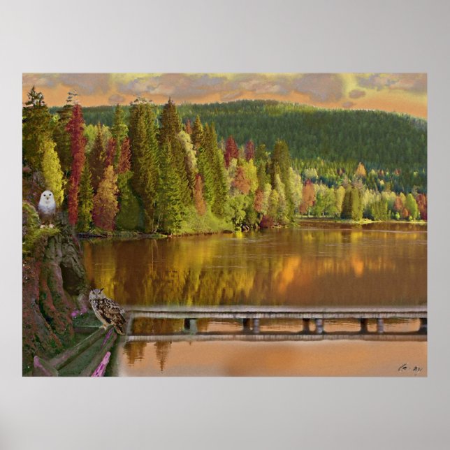 Der See bewachen Poster (Vorne)