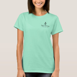 Der See ist mein glückliches Place T-Shirt