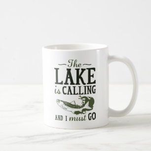 Der See ruft Kaffeetasse