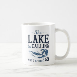 Der See ruft Kaffeetasse