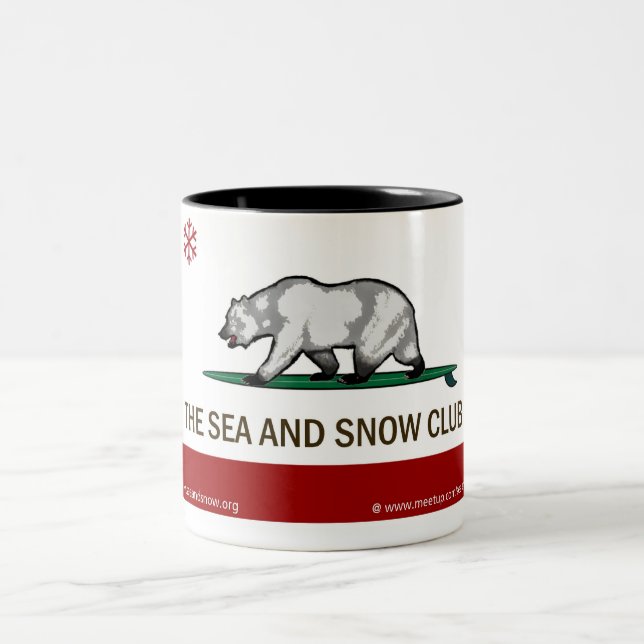 Der See-und Schnee-Verein - kundengerechte Tasse (Mittel)
