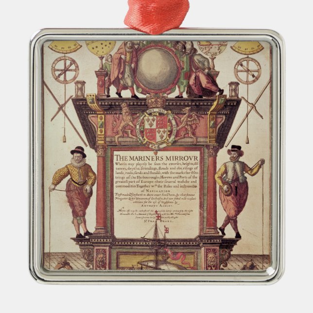 Der Seemann-Spiegel, titlepage Silbernes Ornament (Vorne)