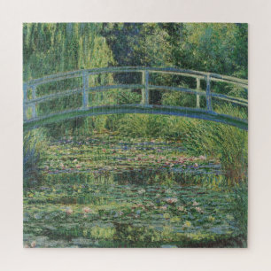 Der Seerosenteich, Landschaftsölgemälde, Monet