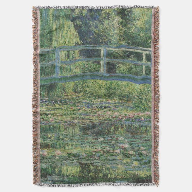 Der Seerosenteich, Landschaftsölgemälde, Monet Decke (Vorderseite Vertikal)