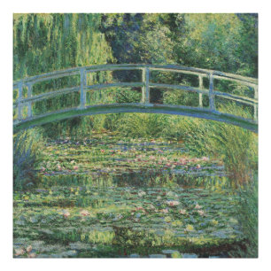 Der Seerosenteich, Landschaftsölgemälde, Monet Fotodruck