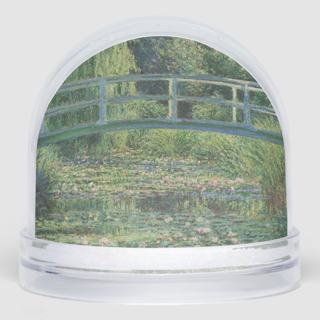 Der Seerosenteich, Landschaftsölgemälde, Monet Schneekugeln (Vorderseite)