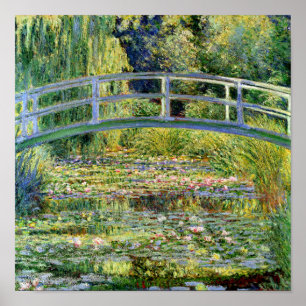Der Seerosenteich von Monet Fine Art Poster