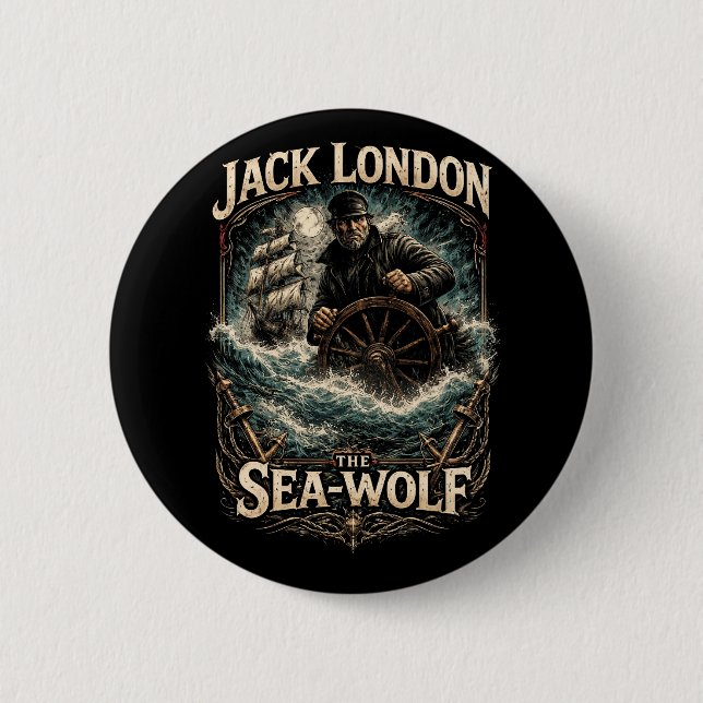 Der Seewolf Button (Vorderseite)