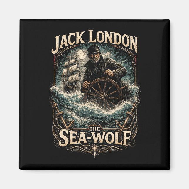 Der Seewolf Magnet (Vorne)