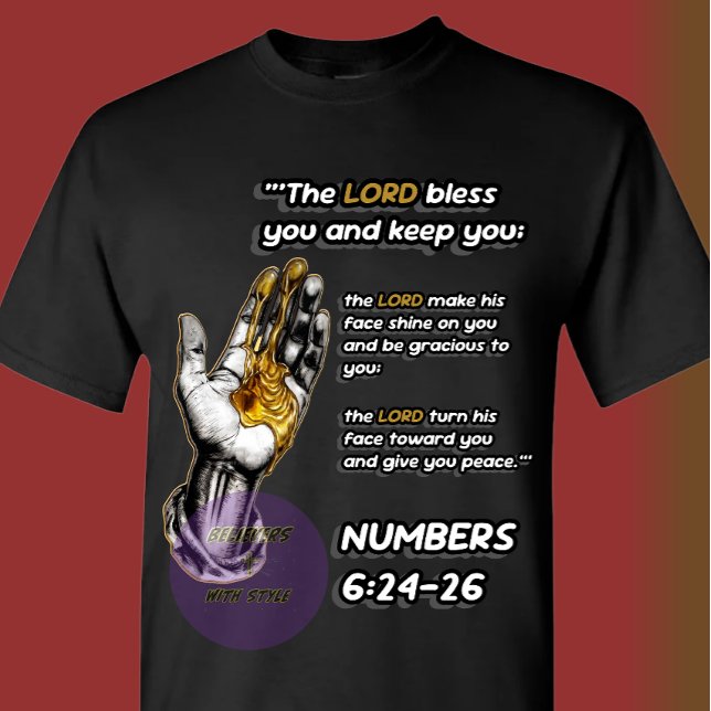 Der Segen - Der HERR - Christlich T-Shirt (Von Creator hochgeladen)