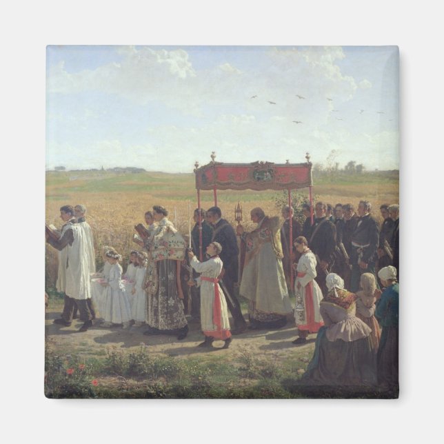 Der Segen der Weizen in den Artois, 1857 Magnet (Vorne)