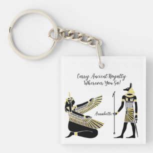 Der Segen des Golden Pharao: Kunst des alten Ägypt Schlüsselanhänger