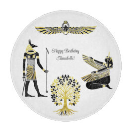 Der Segen des Golden Pharao: Kunst des alten Ägypt Schneidebrett