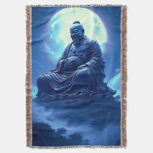 Der Segen des Mondes über der himmlischen Statue Decke